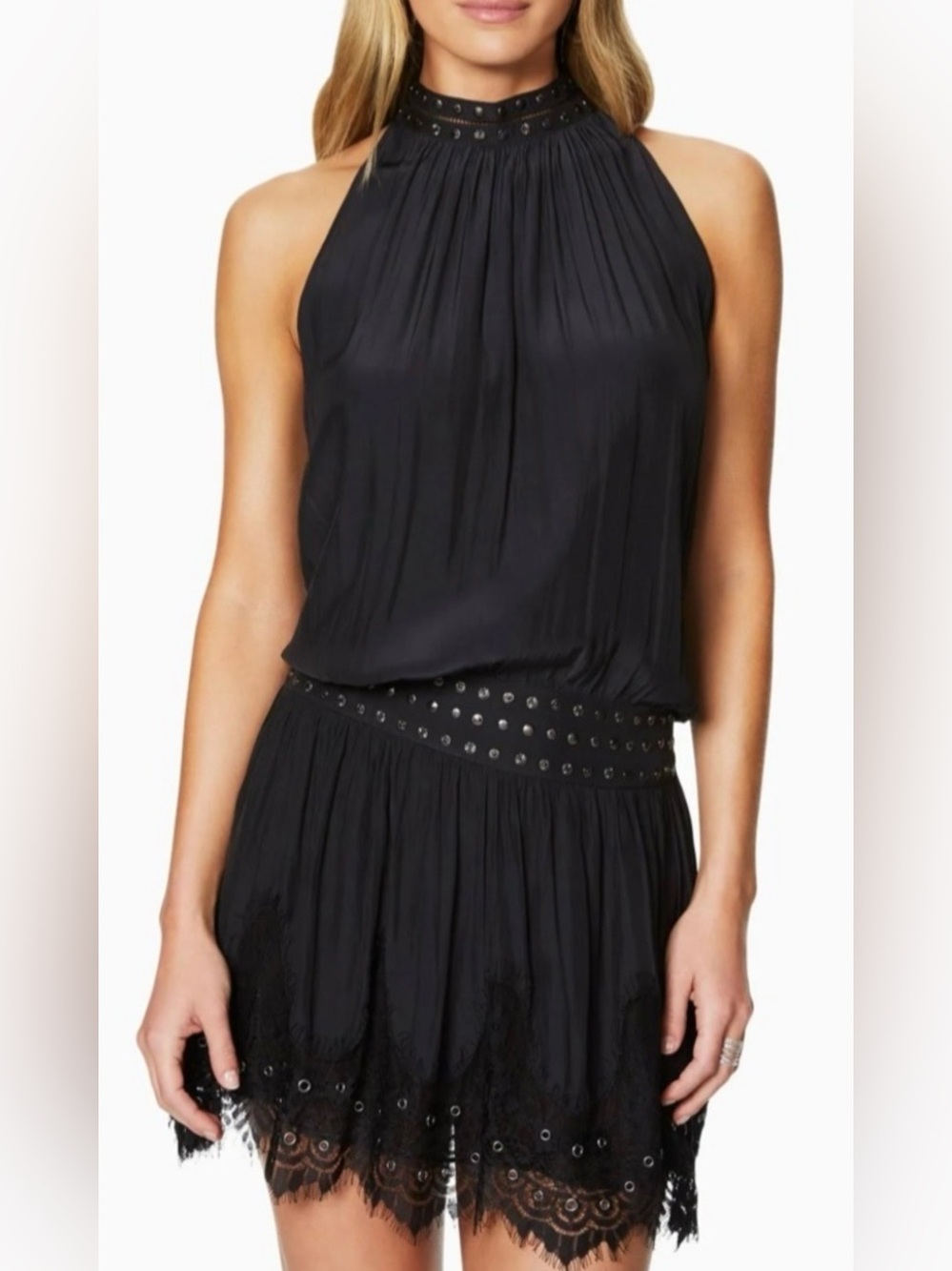 Ramy Brook Lace Kelsey Dress Halter Size small